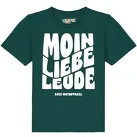 watabout kids watabout.kids T-Shirt Kinder Moin liebe Leude, Glazed green, – Produktbild 1 von 1