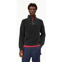 ARMEDANGELS ARMEDANGELS KAALVES GMT DYE Herren Pullover aus Bio-Baumwolle, Black, – Produktbild 1 von 1