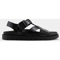 Zèta Zèta Damen vegan Sandalen Nazea Schwarz – Produktbild 1 von 1