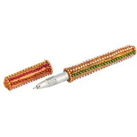 El Puente El Puente Kugelschreiber mit Kappe "Rainbow" | Fair Trade & Handmade aus Indien – Produktbild 1 von 1