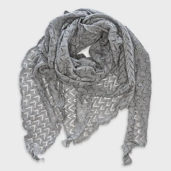 Invero Invero Dreiecktuch Susi, Grau, – Produktbild 1 von 1