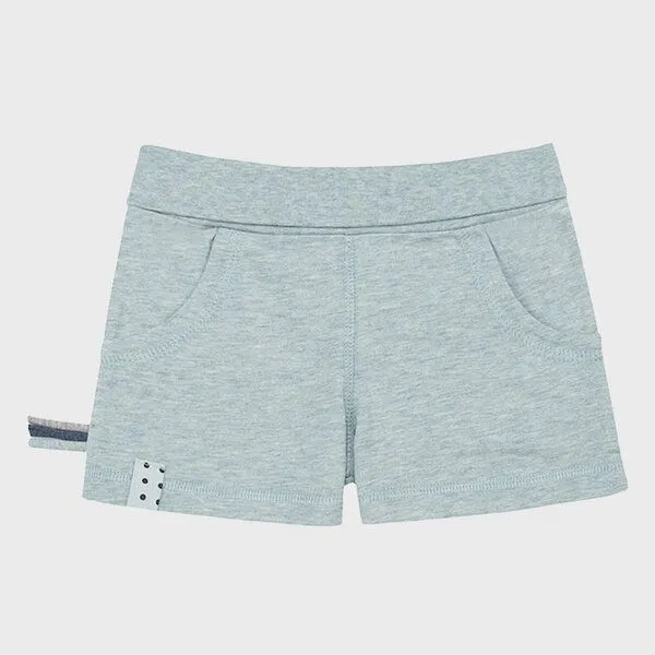 OrganicEra Baby-Shorts 'OrganicEra' aus Bio-Baumwolle, Grün, – Produktbild 2 von 2