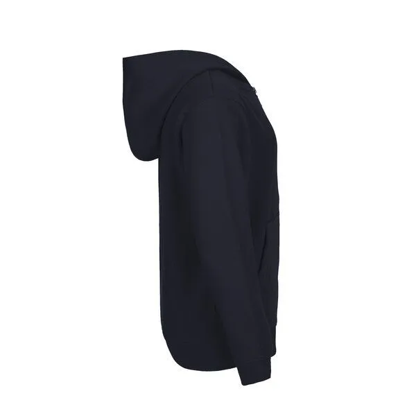 HANDGEDRUCKT HANDGEDRUCKT Unisex Kinder Zip Up Hoody "Galopp", Navy, – Produktbild 2 von 3