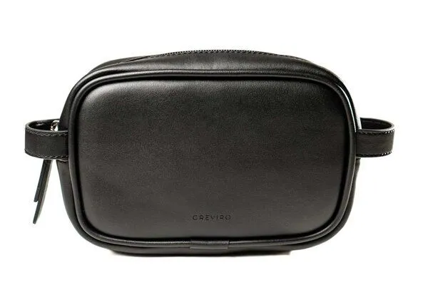 GREVIRO GREVIRO Kulturbeutel "S" aus Kaktusleder (vegan), Beige, – Produktbild 4 von 4