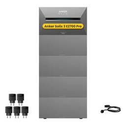 Anker Anker SOLIX Solarbank 3 E2700 Pro All-in-One Speicher für Balkonkraftwerk, by Powerness - 13.5kWh / 5 x Smart Plug / Standardversand – Produktbild 1 von 1