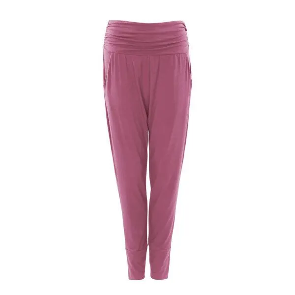 Jaya Jaya MARI TENCEL - Damen - Yoga + Loungepants aus softem Tencel/Biobauwollmix, Mauve/rosa, – Produktbild 2 von 2