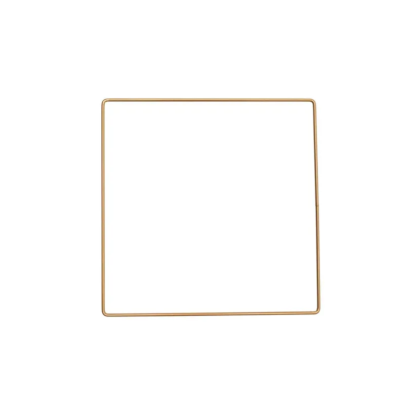 Rico Design Rico Design Metallring Quadrat gold 20cm – Produktbild 1 von 1