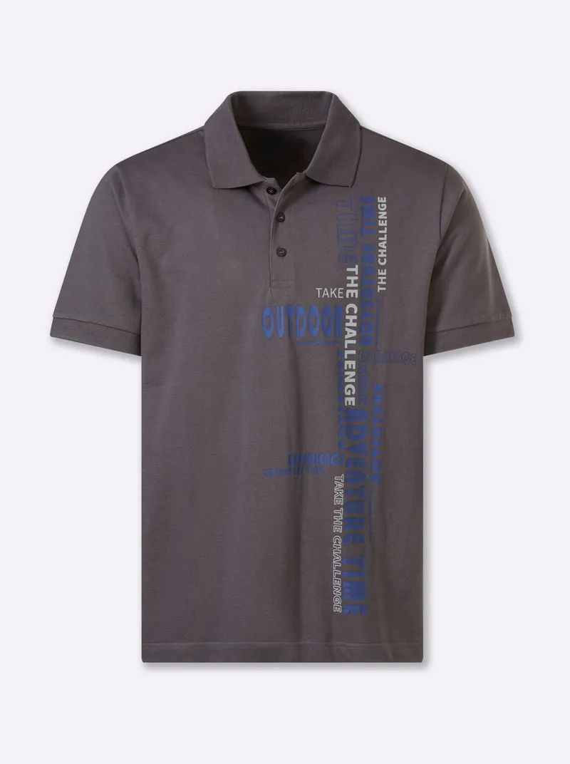 Catamaran Kurzarmshirt anthrazit, Anthrazit, – Produktbild 1 von 2