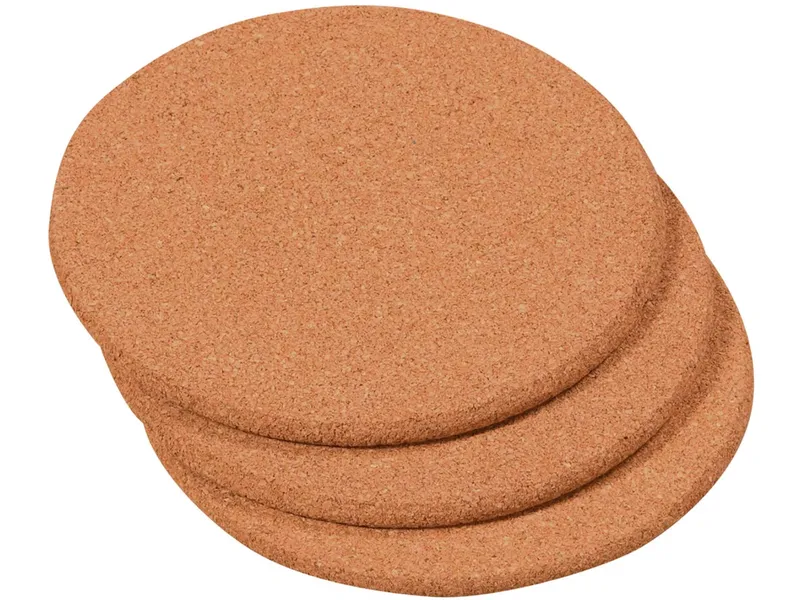 KESPER 3er-Pack Topfuntersetzer aus Kork, Ø 20 cm – Produktbild 1 von 1