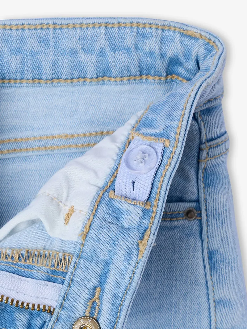 Vertbaudet Mädchen Slim-Jeans, Gebleicht, – Produktbild 3 von 3