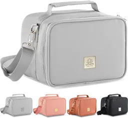 UMAMI Kühltasche 4L, Lunchbag für Arbeit, Reisen, Büro, Picknick, Mini-Lunchbag Isoliert aus veganem Leder, Faltbare Lunchtasche – Produktbild 1 von 1