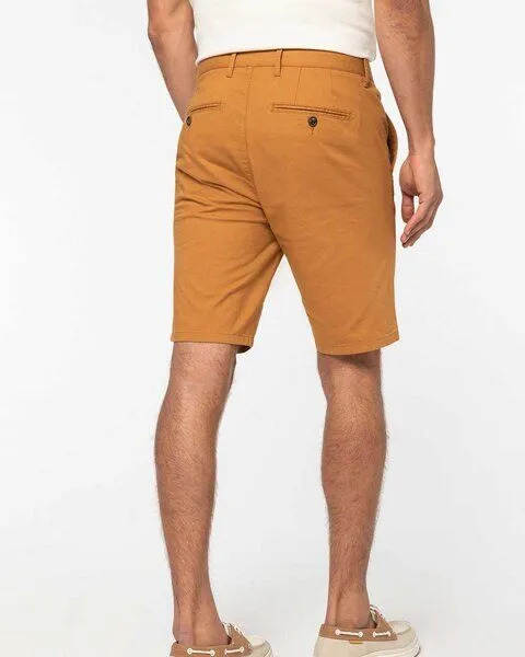 YTWOO YTWOO Bermuda-Shorts aus Bio Baumwolle mit weicher Haptik | Herren Shorts, Camel, – Produktbild 3 von 4