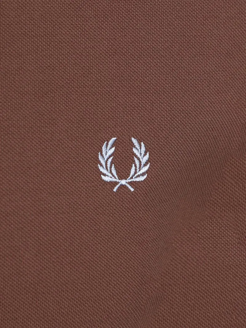 Fred Perry Fred Perry M3600 Polo Braun Y66 - Größe S, Braun, – Produktbild 4 von 4