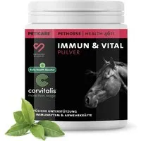 Peticare Peticare Ergänzungsfutter Immun & Vital Mix Pulver für Pferde 200g – Produktbild 1 von 1