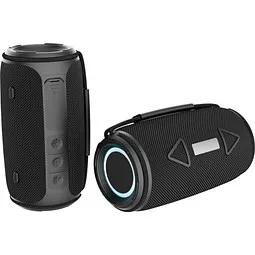 XD Collection Prisma 16W IPX4 Speaker aus RCS rec. rPET, schwarz – Produktbild 1 von 1