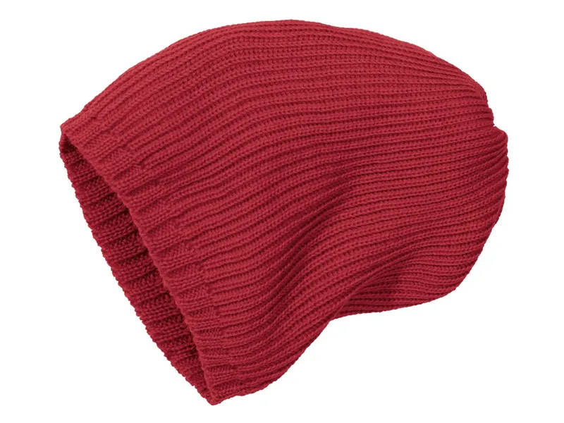 Disana Disana Kinder Mütze Bio-Merinowolle Strick Qualität bordeaux Gr. 2, Rot, – Produktbild 1 von 2