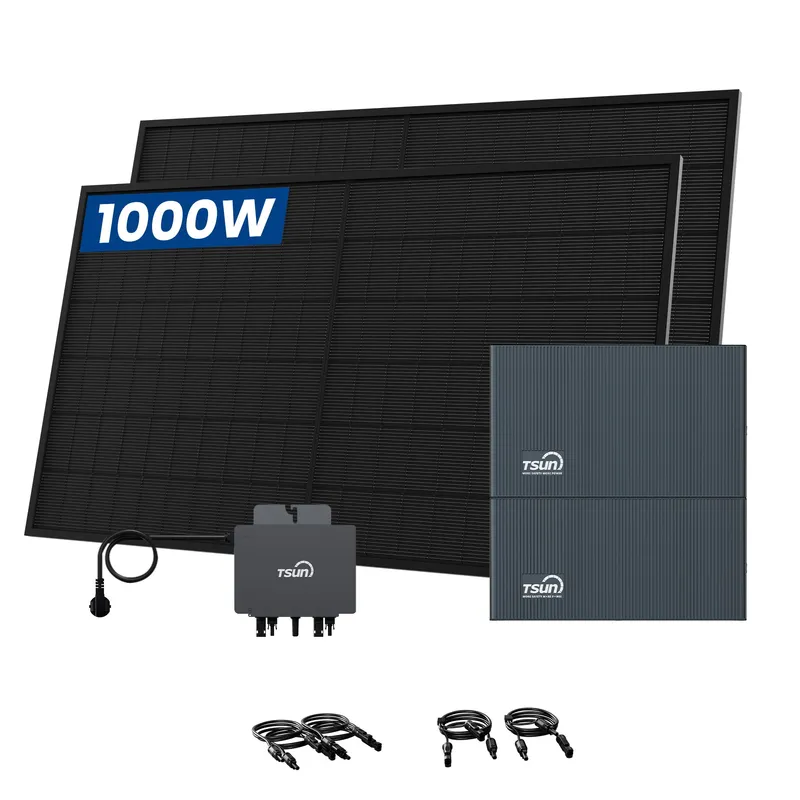 TSUN TSUN DCU2000Lite Batteriespeicher für Balkonkraftwerke, mit 2 x 500W Bifaziale Solarmodule - 4kWh / Selbstabholung – Produktbild 1 von 1