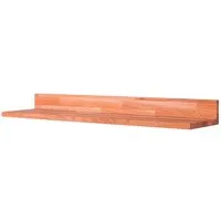 Wandregal "KALLE" B 80 cm x T 20 x H 8 cm, Eiche geölt – Produktbild 1 von 1