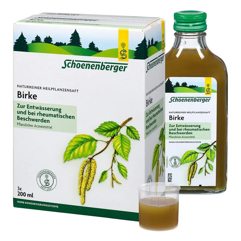 Schoenenberger Schoenenberger Naturreiner Heilpflanzensaft Birke – Produktbild 1 von 1