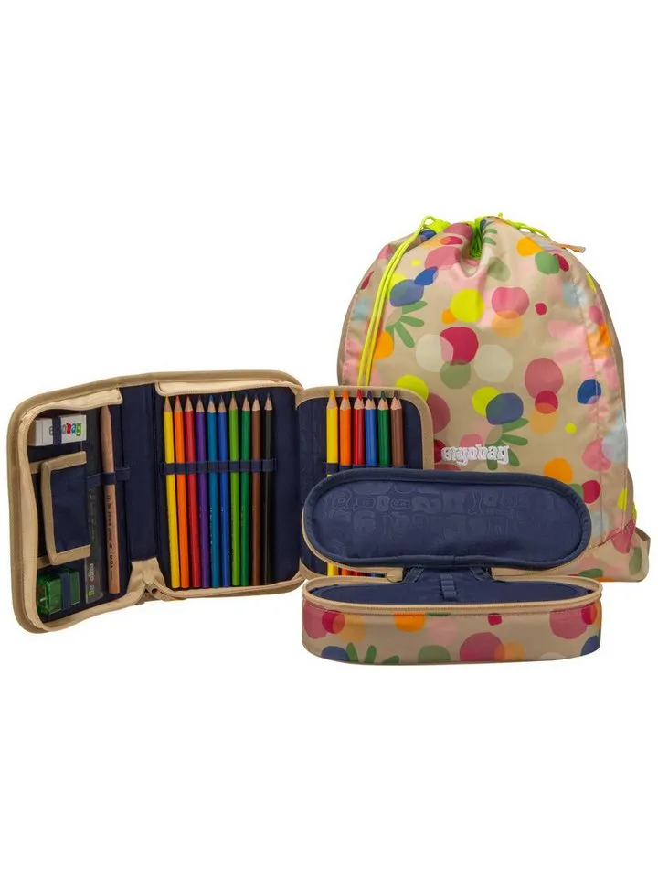 Ergobag Ergobag Schulranzen cubo Set, Bunt, – Produktbild 5 von 5