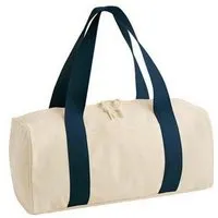 BagBase BagBase Kleine Canvas Sporttasche/Reisetasche 20 Liter Volumen, Natur/navy, – Produktbild 1 von 1
