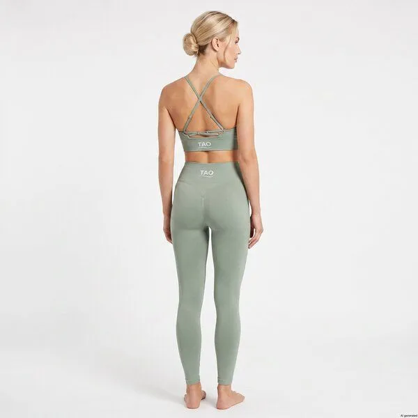 TAO Sportswear TAO Sportswear PURE Yoga-, Fitness- und Freizeitleggings, Iceberg green, – Produktbild 1 von 3