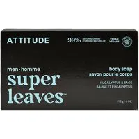 Attitude Attitude Super Leaves Körperseife für Männer - Eucalyptus & Salbei – Produktbild 1 von 1