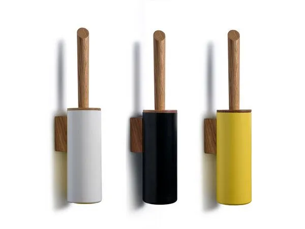 werkvoll by Lena Peter werkvoll by Lena Peter Holz Wand WC-Bürste FIRE, Anthrazit, – Produktbild 2 von 4