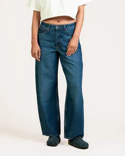 Kuyichi Kuyichi Damen vegan Jeans Lucy Loose Tiefblau – Produktbild 1 von 1