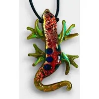 Der Lindwurm Der Lindwurm Kette mit Glasanhänger in Tierform – Produktbild 1 von 1