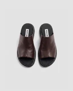 BOHEMA BOHEMA Damen vegan Sandalen Kado Schwarz/Schokolade – Produktbild 1 von 1