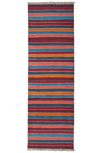 Rugtales Kelim Gashgai „Rugtales“ aus Schurwolle, Bunt, – Produktbild 3 von 4