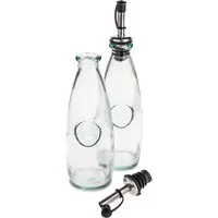 Essig- und Öl-Set "Authentic" aus Recyclingglas, 2 x 300 ml – Produktbild 1 von 1