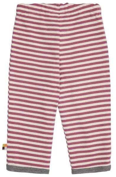 loud + proud loud + proud Babys & Kinder, Wendehose, GOTS-zertifiziert, Grape (rosa), – Produktbild 1 von 3