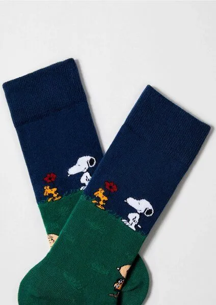 BeSocks BeSocks Bio-Tennissocken - Snoopy Freunde – Produktbild 1 von 3