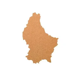 Kork-Deko Kork-Deko Luxemburg als Pinnwand aus Kork XXL ca. 90x60 cm | Umriss Luxemburg – Produktbild 1 von 1