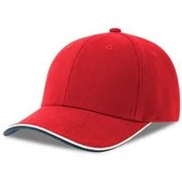 Atlantis Headwear Atlantis Headwear Damen / Herren Basecap Kappe Cap, Rot, – Produktbild 1 von 1
