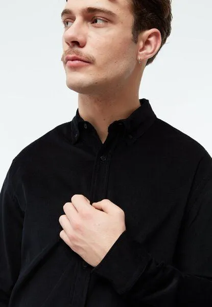 Givn Berlin Givn Berlin Kordhemd GBFABIO aus Bio-Baumwolle, Black, – Produktbild 4 von 4