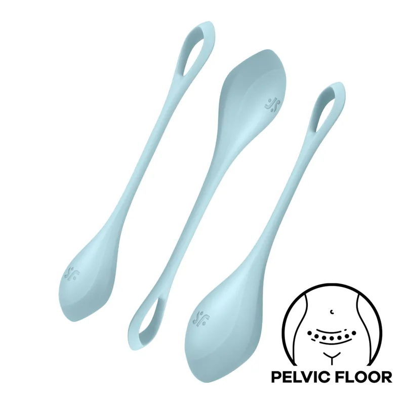 Satisfyer Satisfyer Yoni Power 2, 22 73 g, 3 Stück, Hellblau, – Produktbild 1 von 1