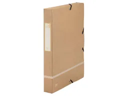 OXFORD OXFORD Sammelbox "Touareg"aus Recyclingpapier, DIN A4, beige – Produktbild 1 von 1