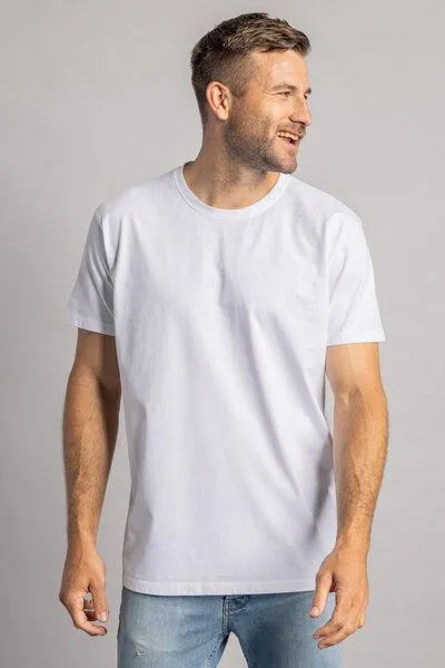 DIRTS dirts Premium Blank T-Shirt STANDARD, White, – Produktbild 4 von 4