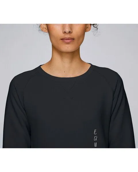 Human Family Human Family Bio Damen Sweatshirt - Everyday Equality, Schwarz, – Produktbild 4 von 5