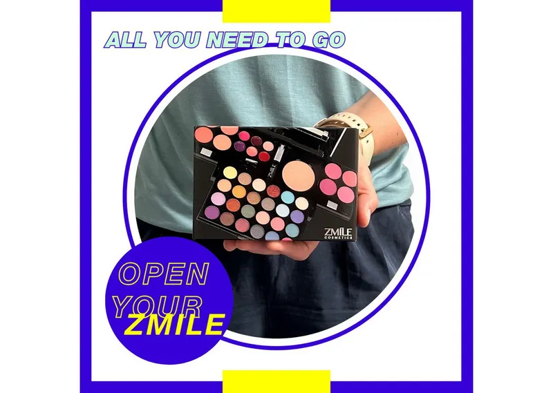 ZMILE COSMETICS Kosmetik-Set ALL YOU NEED TO GO, 45-tlg., vegane Kosmetik, Bunt|schwarz, – Produktbild 5 von 5