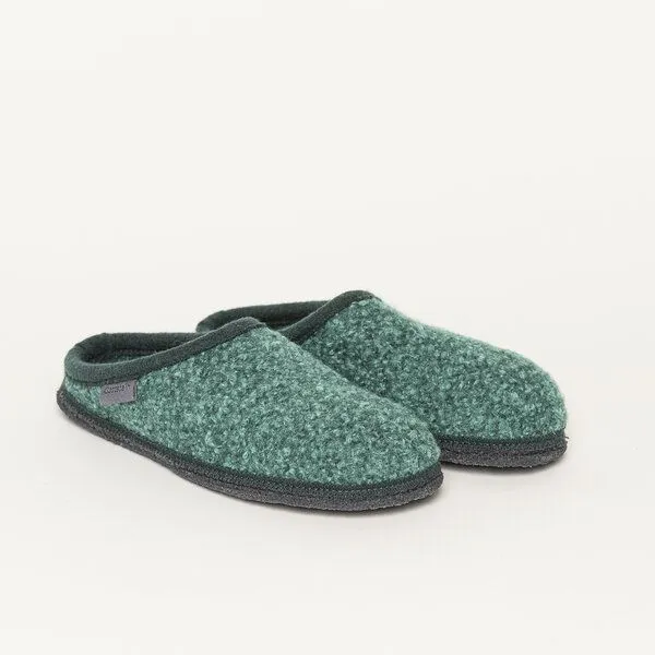 Gottstein Gottstein Walkpantoffel Wool Venture Low, Grün, – Produktbild 1 von 4