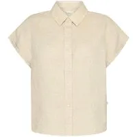 KnowledgeCotton Apparel KnowledgeCotton Apparel Leinen-Bluse ASTER  Yarndyed – Produktbild 1 von 1