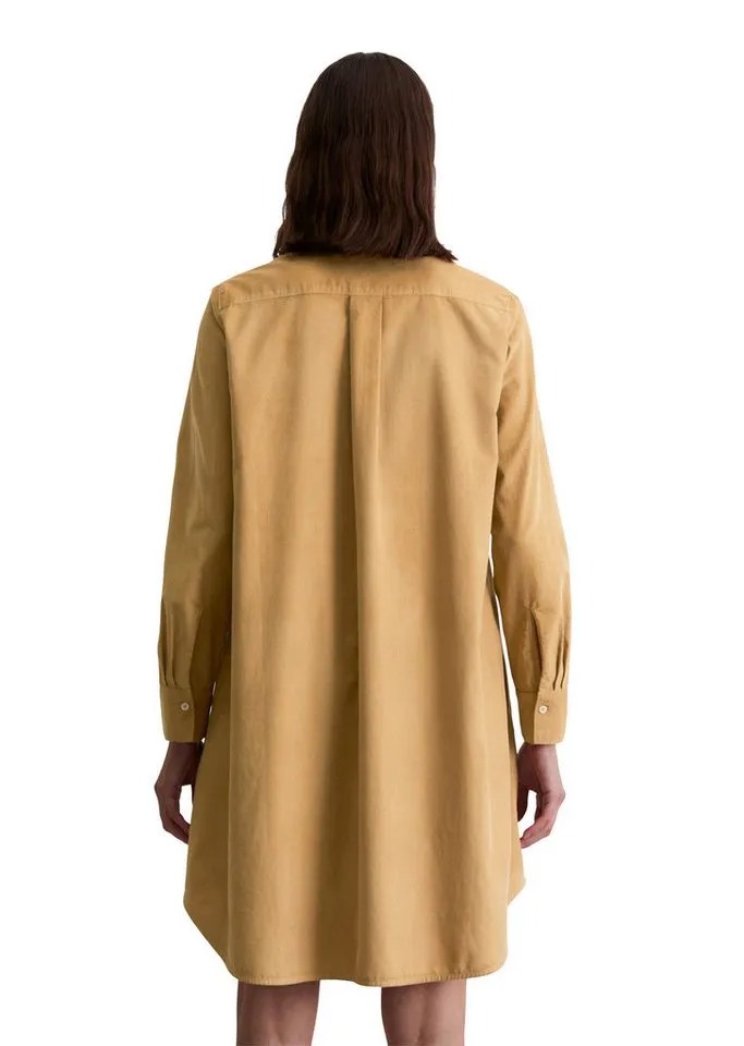 Marc O'Polo Marc O'Polo Hemdblusenkleid aus Feincord, Braun, – Produktbild 3 von 5