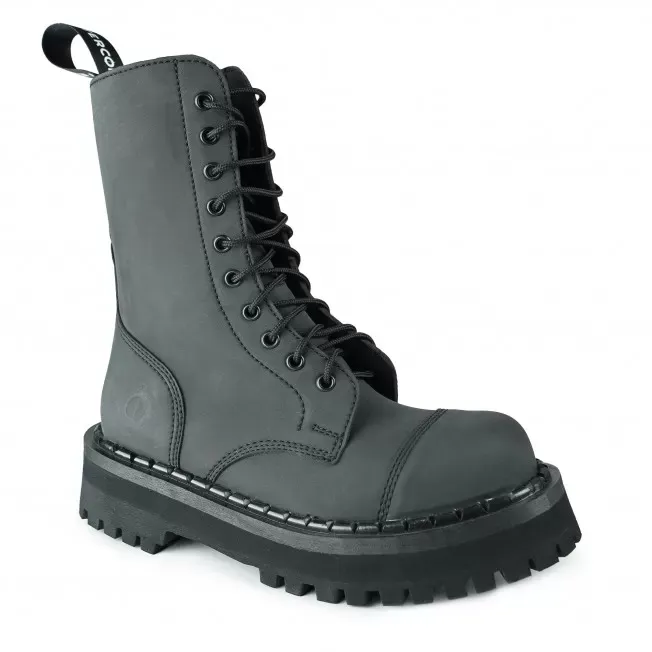 Altercore Altercore Herren vegan Stiefel 353 Veganes Nubuk Schwarz, Schwarz, – Produktbild 2 von 2