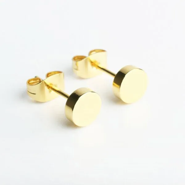 ALEXASCHA ALEXASCHA Kleine Ohrstecker, Gold, – Produktbild 1 von 8