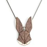 BeWooden BeWooden Halskette Hase | Kette mit Anhänger aus Holz – Produktbild 1 von 1