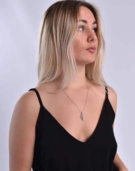 Aatise Aatise Spaghettiträger Tanktop Zuvy aus 100% EcoVero, Schwarz, – Produktbild 3 von 4